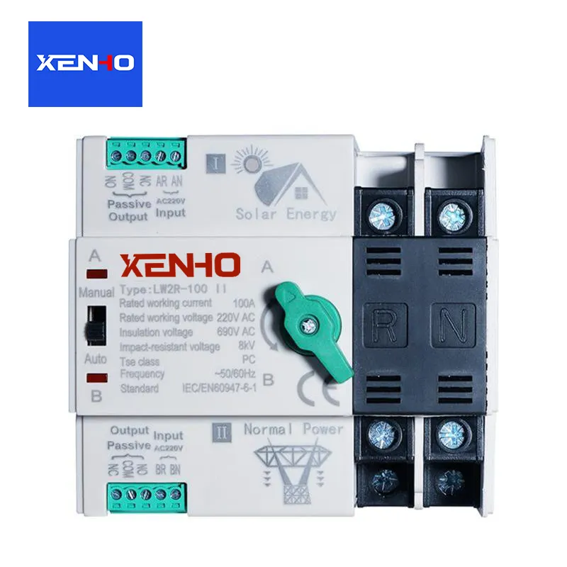 Dual Power Automatisk Transfer Switch